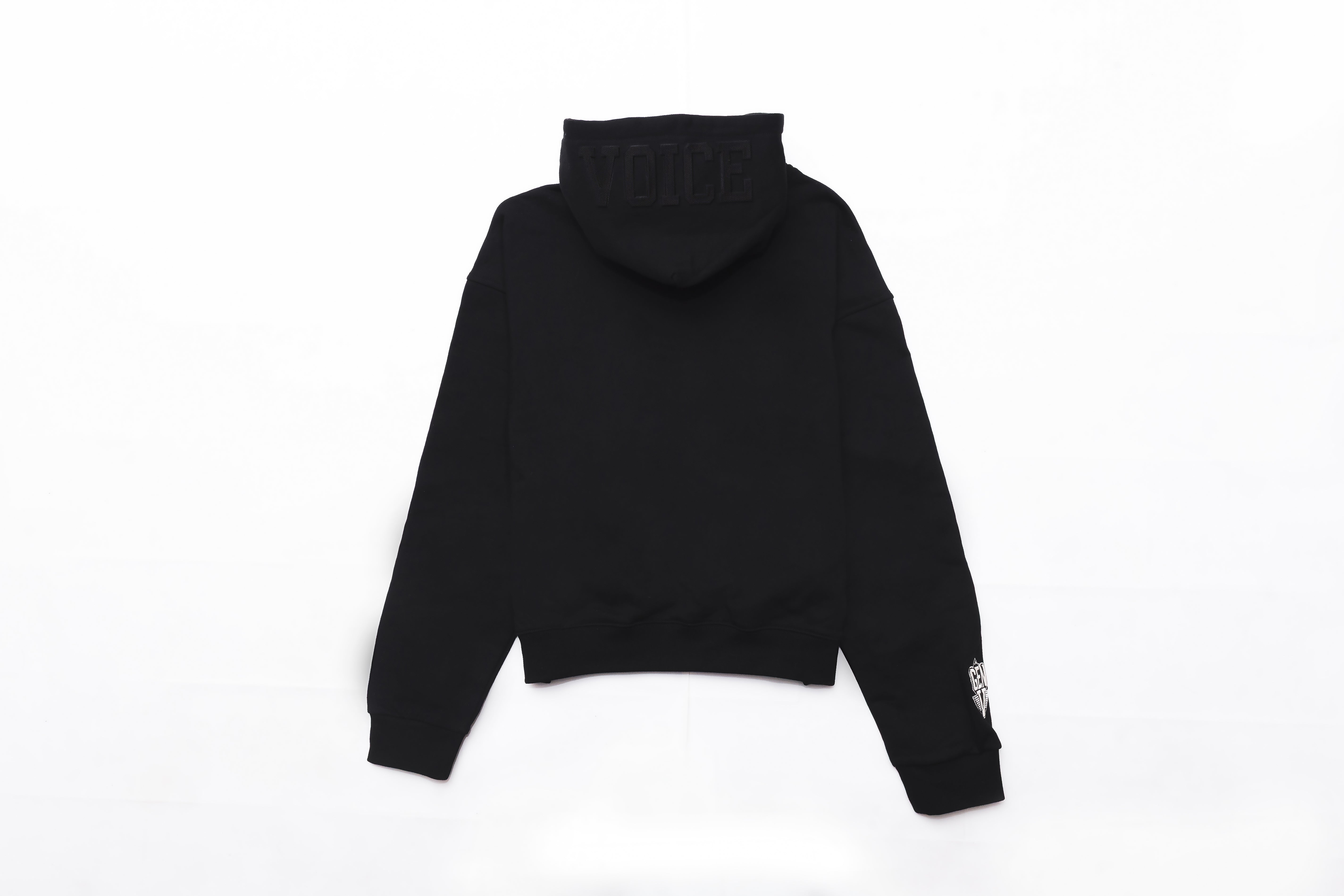 Black "Wear Your Voice" Hoodie